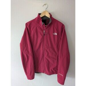 The North Face Jacket, TNF Apex Soft Shell bionic Coat, Red Women's XL, zip up
